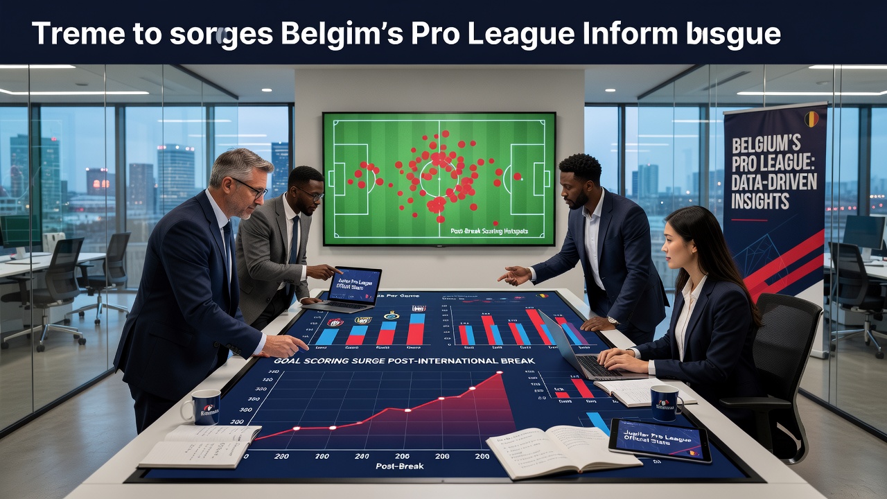 Match action from Belgium's Pro League showing players in open play after an international break