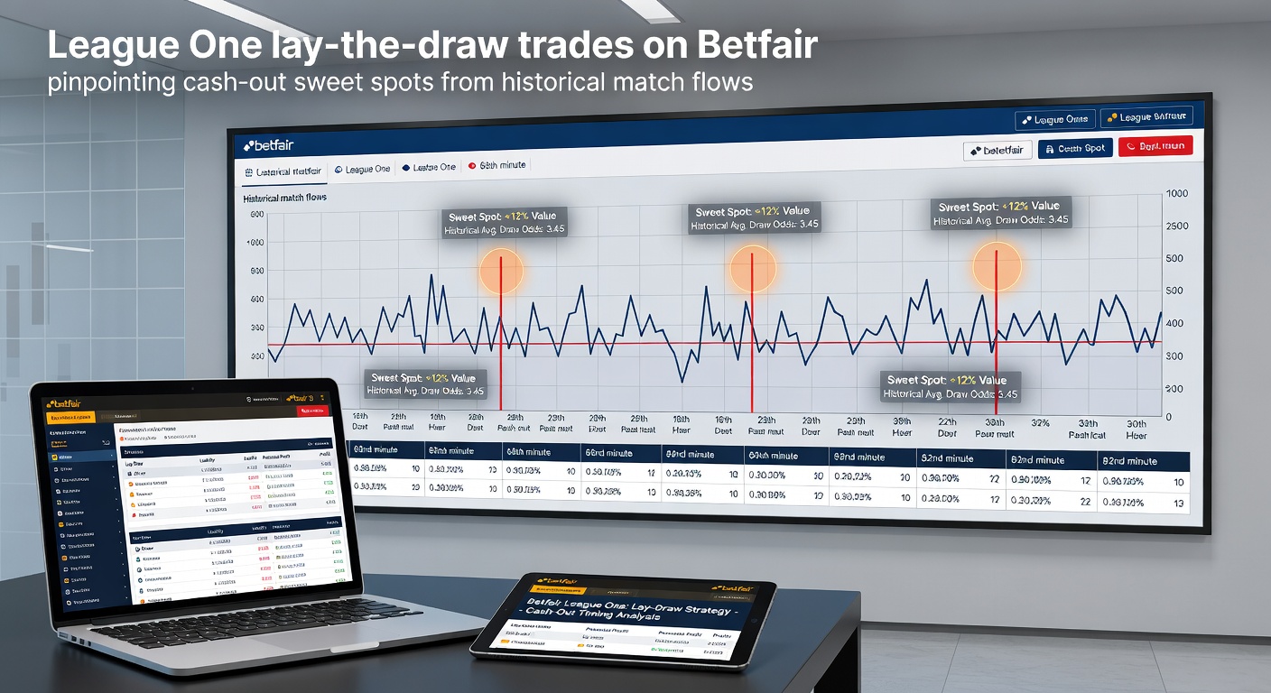 Chart illustrating typical goal timing distributions in League One fixtures over the past decade, highlighting mid-second-half surges