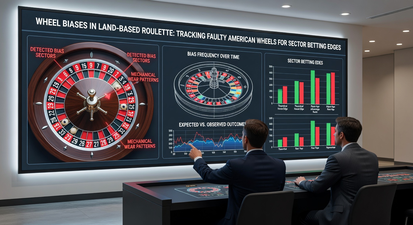 Player at a roulette table noting spins on a scorecard next to an American wheel
